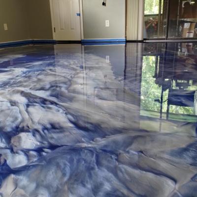 Metallic Flooring